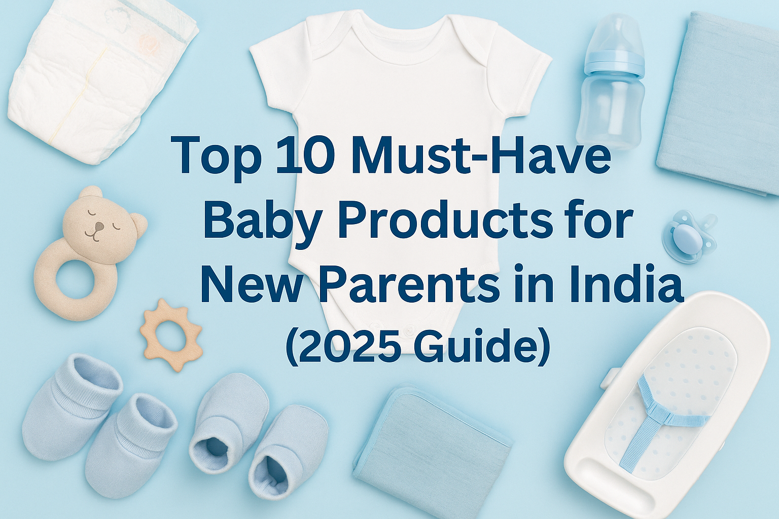 Top 10 Must-Have Baby Products for New Parents in India (2025 Guide)